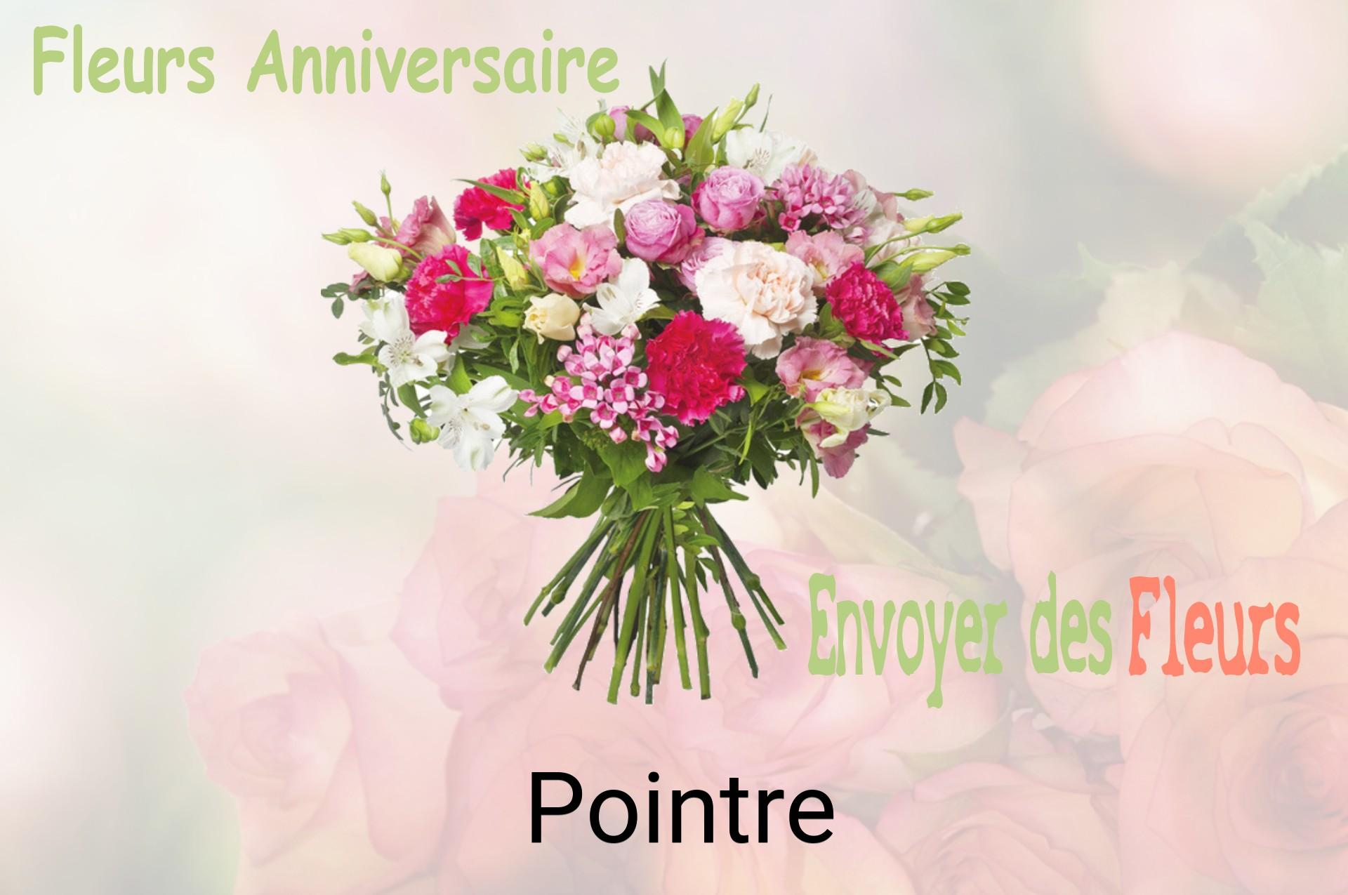 Bouquet de fleurs d’anniversaire livré à Pointre